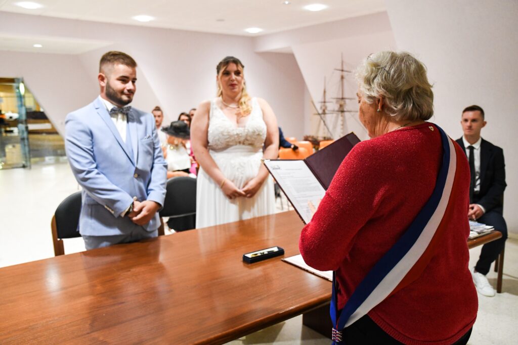 Cérémonie civile mariage Carnac